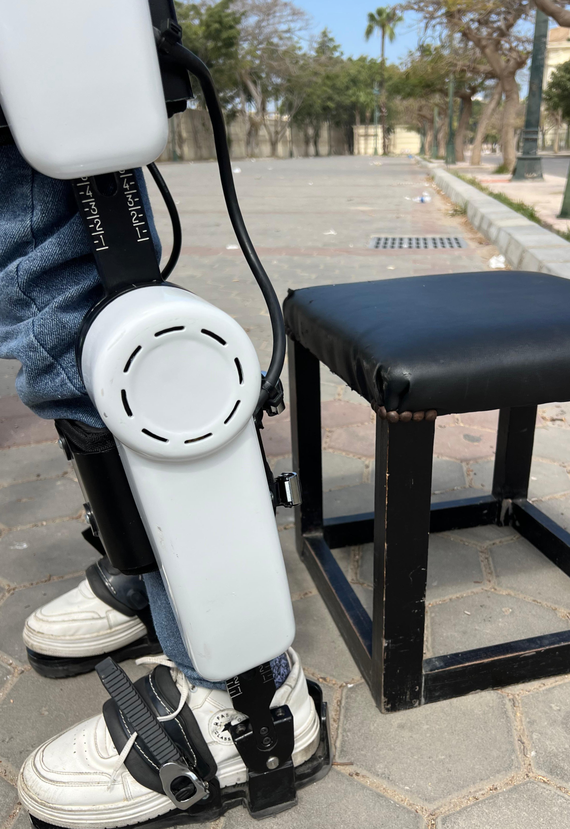 Cosmos Exoskeleton standing view